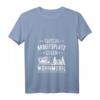 Damen T-Shirt mit Spruch 'Tausche Arbeitsplatz gegen Wohnmobil' – Perfekt für Camping-Opa, Oma und Wohnmobil Fans