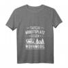 Damen T-Shirt mit Spruch 'Tausche Arbeitsplatz gegen Wohnmobil' – Perfekt für Camping-Opa, Oma und Wohnmobil Fans