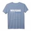 Wolfgang Vorname Name Rufname Geschenk T-Shirt - Witziges Personalisiertes Outfit für Geburtstag und besondere Anlässe
