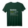 Lustiges Maria T-Shirt mit Spruch – Personalisiertes Geschenk für Frauen, Geburtstags- & Muttertagsgeschenk, Witziges Namensshirt für Damen