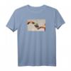 Birb Meme T-Shirt mit Michelangelo Nymphensittich – Lustiges Vogelkunst-Shirt für Vogelliebhaber & Meme-Fans