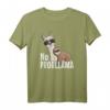 No ProblLama Hipster T-Shirt mit Faultier und Lama Motiv - Lustiges Geschenk für Lama- und Faultier-Fans