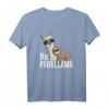 No ProblLama Hipster T-Shirt mit Faultier und Lama Motiv - Lustiges Geschenk für Lama- und Faultier-Fans