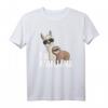 No ProblLama Hipster T-Shirt mit Faultier und Lama Motiv - Lustiges Geschenk für Lama- und Faultier-Fans