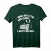 Belgian Malinois Happy Malinois Spruch T-Shirt – Lustiges Hundesport Design für Hundeliebhaber, Züchter & Tierfreunde