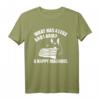 Belgian Malinois Happy Malinois Spruch T-Shirt – Lustiges Hundesport Design für Hundeliebhaber, Züchter & Tierfreunde