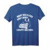 Belgian Malinois Happy Malinois Spruch T-Shirt – Lustiges Hundesport Design für Hundeliebhaber, Züchter & Tierfreunde