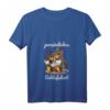 Lustiges Damen Schlafshirt mit Eulenmotiv - Offizielles Pyjama Schlafanzug T-Shirt für Nachteulen & Morgenmuffel, perfekte Geschenkidee für Weihnachten & Geburtstag