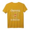 Österreich Do Bin I Her T-Shirt mit Flagge & Wappen - Österreich Fanartikel für Urlauber und Heimatverbundene