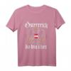 Österreich Do Bin I Her T-Shirt mit Flagge & Wappen - Österreich Fanartikel für Urlauber und Heimatverbundene