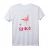 Flamingo Junggesellenabschied T-Shirt - Lustiges Gruppenmotiv für Braut und Crew, perfekte Geschenkidee für den JGA