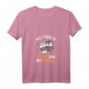 Damen Coffee and my Penguin T-Shirt mit Königspinguin Motiv - Originelles Tiermotiv für Pinguinliebhaber und Zoo-Fans