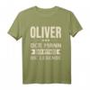 Lustiges Oliver T-Shirt mit Spruch - Humorvolles Geschenk für Männer, Jungen & Familienmitglieder zu Geburtstag & Weihnachten