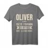 Lustiges Oliver T-Shirt mit Spruch - Humorvolles Geschenk für Männer, Jungen & Familienmitglieder zu Geburtstag & Weihnachten