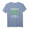 Anti Ebike Warum ich ohne Akku fahre T-Shirt – Grünes Rennrad Design für Fahrradfahrer ohne Motor & Akku