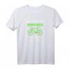 Anti Ebike Warum ich ohne Akku fahre T-Shirt – Grünes Rennrad Design für Fahrradfahrer ohne Motor & Akku