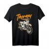 Simson Star Tuning Therapy Klassiker Design T-Shirt – Nostalgisches Mopedfan Motiv für Geburtstag, Motorradtreffen & Führerscheinprüfung