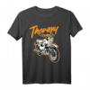 Simson Star Tuning Therapy Klassiker Design T-Shirt – Nostalgisches Mopedfan Motiv für Geburtstag, Motorradtreffen & Führerscheinprüfung