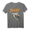 Simson Star Tuning Therapy Klassiker Design T-Shirt – Nostalgisches Mopedfan Motiv für Geburtstag, Motorradtreffen & Führerscheinprüfung