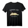Schlafendes Labrador Hund Energie lädt T-Shirt – Bequemes Hundemotiv Shirt für faule Tage und entspannte Stunden