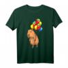 Capybara Wasserschwein T-Shirt mit Luftballons - Lustiges Tiermotiv für Tierliebhaber, Kinder & Erwachsene
