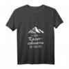 Der Kaiserschmarrn Ist Das Ziel - Lustiges Wandern Spruch T-Shirt mit V-Ausschnitt für Bergsteiger und Wandergruppen