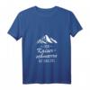 Der Kaiserschmarrn Ist Das Ziel - Lustiges Wandern Spruch T-Shirt mit V-Ausschnitt für Bergsteiger und Wandergruppen