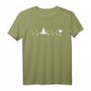 Yoga T-Shirt mit Sprüchen – Klassisch geschnitten, doppelt genähter Saum, perfektes Geschenk für Yogis