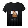 Lustiges Erdmännchen Schlafshirt für Damen – Bequemes Tiermotiv Nachtwäsche für Tierliebhaber, Morgenmuffel & Langschläfer