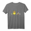 Ente Herzschlag mit Herzchen Duck Entchen T-Shirt – Perfektes Geburtstagsgeschenk zum 40. für Tier- und Entenliebhaber