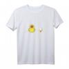 Ente Herzschlag mit Herzchen Duck Entchen T-Shirt – Perfektes Geburtstagsgeschenk zum 40. für Tier- und Entenliebhaber