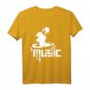 Techno-DJ Party Club Musik T-Shirt mit Turntable Motiv – Perfekt für Festivals, Partys und Musikliebhaber