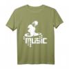 Techno-DJ Party Club Musik T-Shirt mit Turntable Motiv – Perfekt für Festivals, Partys und Musikliebhaber