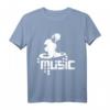 Techno-DJ Party Club Musik T-Shirt mit Turntable Motiv – Perfekt für Festivals, Partys und Musikliebhaber