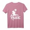 Techno-DJ Party Club Musik T-Shirt mit Turntable Motiv – Perfekt für Festivals, Partys und Musikliebhaber