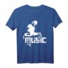 Techno-DJ Party Club Musik T-Shirt mit Turntable Motiv – Perfekt für Festivals, Partys und Musikliebhaber