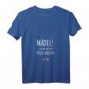 Damen Mädels Egal Was Passiert Pegel Halten T-Shirt mit V-Ausschnitt – Perfektes Gruppenoutfit für JGA, Mädelsabend & Partys