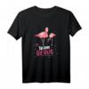 Team Braut JGA Junggesellenabschied Flamingo Hochzeits-T-Shirt – Lustiges Motiv für die perfekte Hochzeitsparty & Geschenkidee für die Braut und ihre Crew