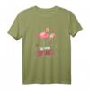 Team Braut JGA Junggesellenabschied Flamingo Hochzeits-T-Shirt – Lustiges Motiv für die perfekte Hochzeitsparty & Geschenkidee für die Braut und ihre Crew