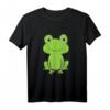 Süßer Grüner Frosch Kinder T-Shirt – Cooles Frösche Motiv für Kinder, Froschliebhaber und Frosch Mama/Papa