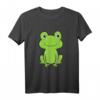 Süßer Grüner Frosch Kinder T-Shirt – Cooles Frösche Motiv für Kinder, Froschliebhaber und Frosch Mama/Papa