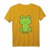 Süßer Grüner Frosch Kinder T-Shirt – Cooles Frösche Motiv für Kinder, Froschliebhaber und Frosch Mama/Papa