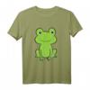Süßer Grüner Frosch Kinder T-Shirt – Cooles Frösche Motiv für Kinder, Froschliebhaber und Frosch Mama/Papa