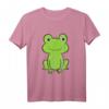 Süßer Grüner Frosch Kinder T-Shirt – Cooles Frösche Motiv für Kinder, Froschliebhaber und Frosch Mama/Papa