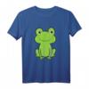 Süßer Grüner Frosch Kinder T-Shirt – Cooles Frösche Motiv für Kinder, Froschliebhaber und Frosch Mama/Papa