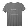 Christoph Definition Design für stolze Christophs T-Shirt – Lustiges personalisiertes Männer-Shirt mit Name, perfekt als Geschenk