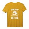Damen Bauherrin T-Shirt – Lustiges Hausbau Geschenk für Grundsteinlegung, Einweihung & Bauzeit mit Humor