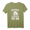 Damen Bauherrin T-Shirt – Lustiges Hausbau Geschenk für Grundsteinlegung, Einweihung & Bauzeit mit Humor
