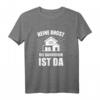 Damen Bauherrin T-Shirt – Lustiges Hausbau Geschenk für Grundsteinlegung, Einweihung & Bauzeit mit Humor