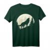 HapDeer T-Shirt mit Wolfmotiv – Klassisch geschnitten, perfekt für Natur- und Tierliebhaber